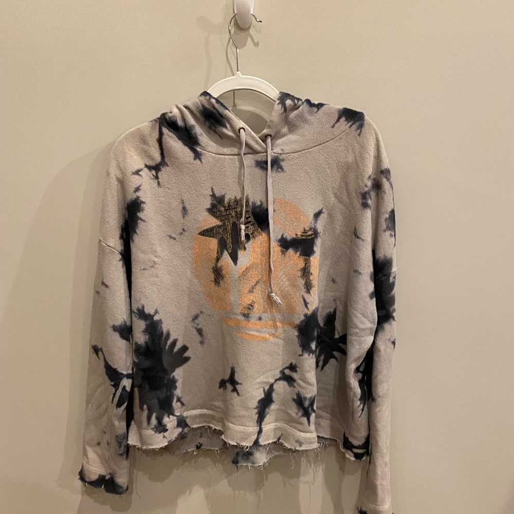 Free People tie dye hoodie